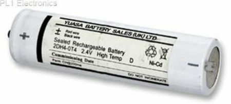 Yuasa 2 Cell Emerg. Batt. Inline c/w Tags [2DH4-0T4]