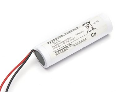 Yuasa 2 Cell Emerg. Battery Inline c/w Leads [2DH4-0L4]