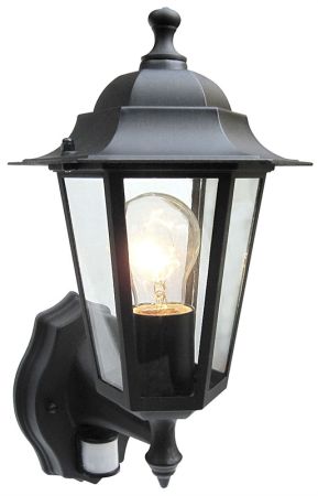 6 Sided Black PIR Lantern (PowerMaster S5902)