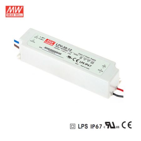 35w 12v DC LED Driver Waterproof IP65 (LPV-35-12)