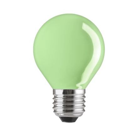 15w E27 Green Golfball (GE Lighting)