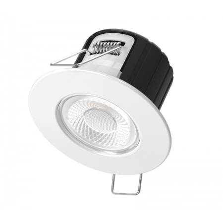 Bright Source 5W Eco5 LED Downlight 3000K w/ White Bezel [230007]